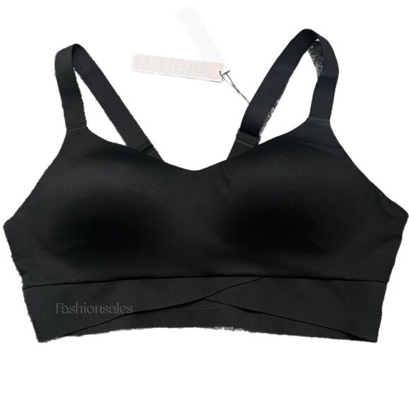 Victoria’s Secret Ultra Soft Stretchy Cloud Sport bra Live on Point Black - Picture 1 of 7